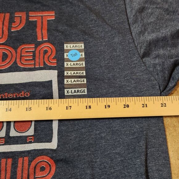 Men’s XL Tall Gamer Tee – “I Don’t Get Older, I Level Up” Funny Graphic Shirt - Picture 4 of 8